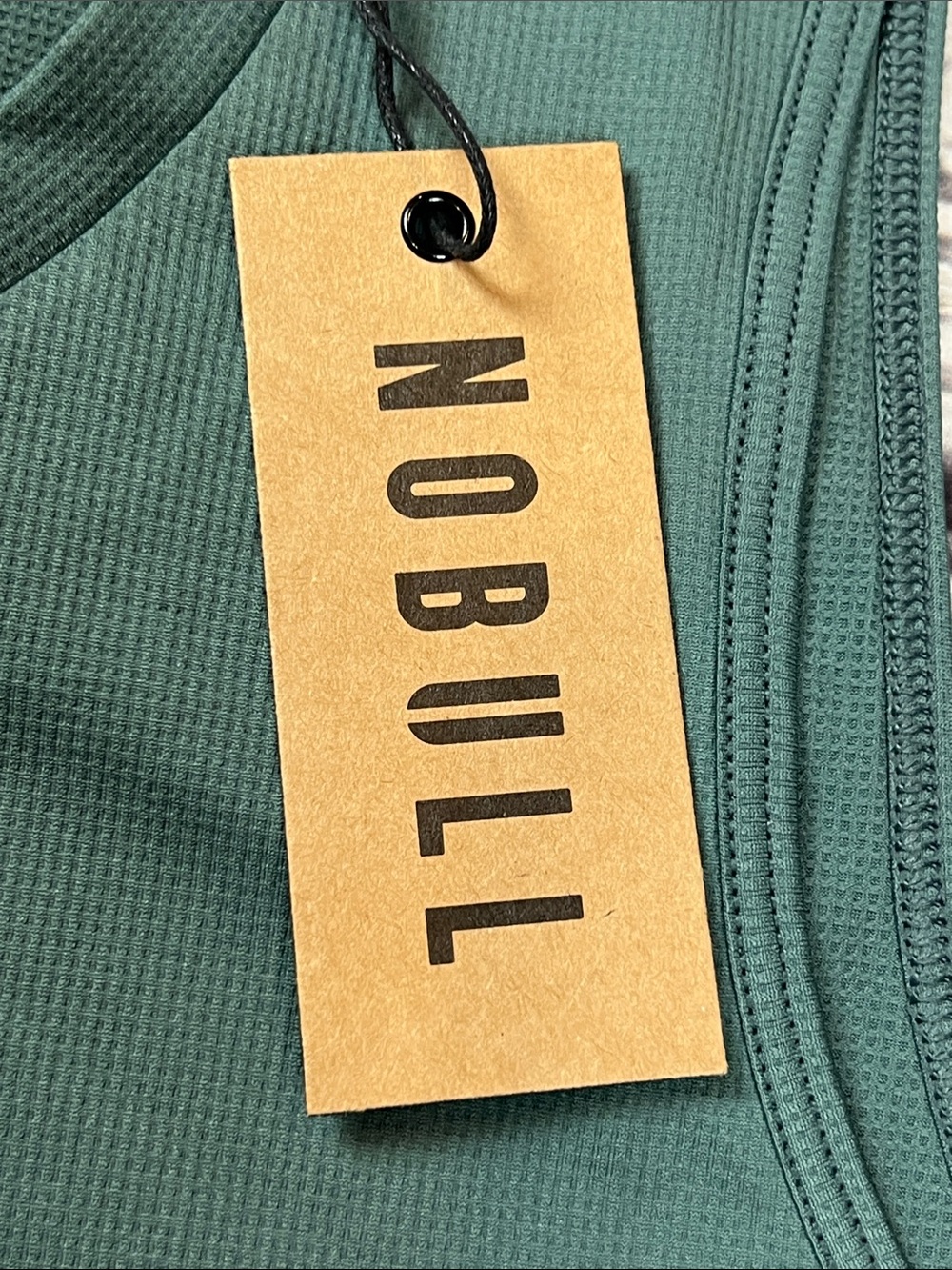 NO BULL - MEN’S TECH TANK - COLOR: BALSAM - NWT - SIZE SMALL - Picture 6 of 8
